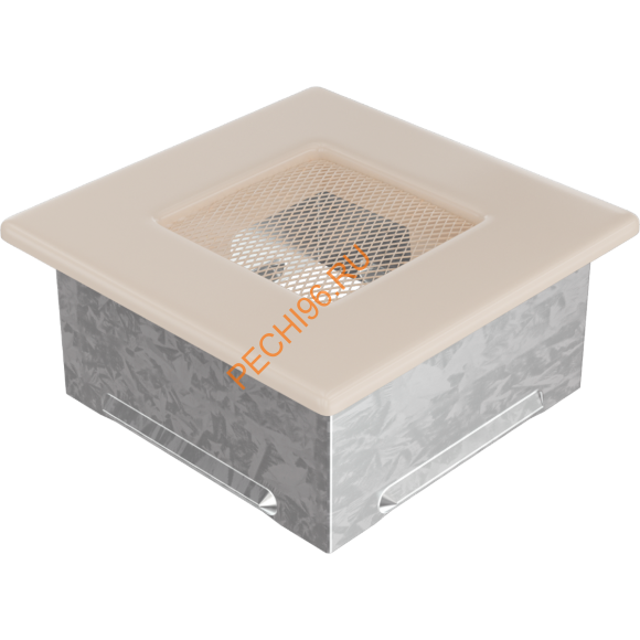 Вентиляционная решетка Kratki 11K 110х110 мм кремовый Вентиляционная решетка Kratki 11K 110х110 мм кремовый