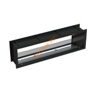 Биокамин сквозной 1700х500х300 мм, стекло тонированное Биокамин сквозной 1700х500х300 мм, стекло тонированное