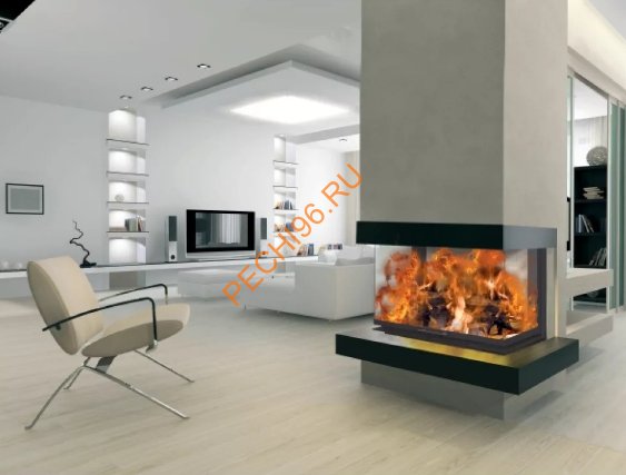 Каминная топка Экокамин ДЕЛЬТА 800 три стекла Каминная топка Экокамин ДЕЛЬТА 800 три стекла