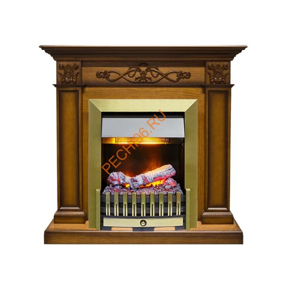 Электрокамин Dimplex Verona с очагом Danville Antique Brass FB2 античный дуб Электрокамин Dimplex Verona с очагом Danville Antique Brass FB2 античный дуб