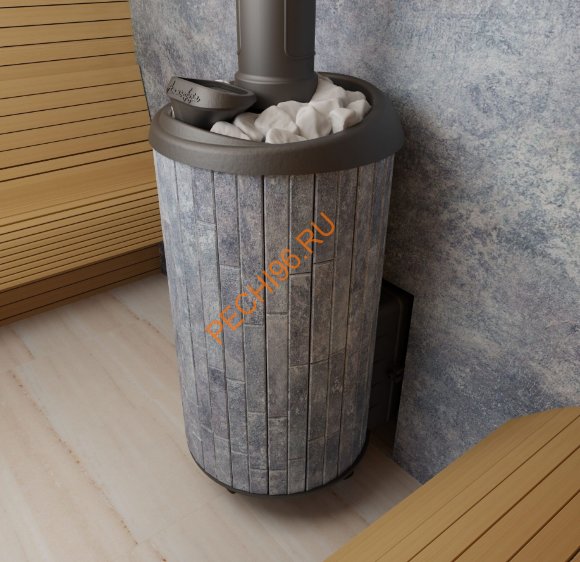 Печь банная Атмосфера XL ламели Талькохлорит наборный Печь банная Атмосфера XL ламели Талькохлорит наборный