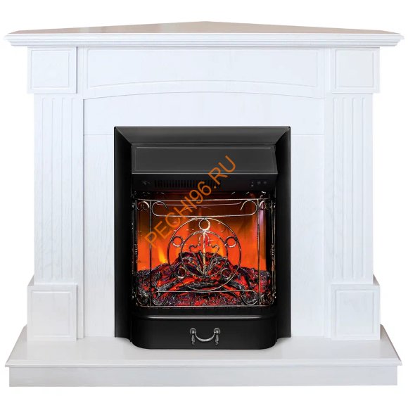 Электрокамин RealFlame ANDREA Corner с очагом Majestic Lux BL