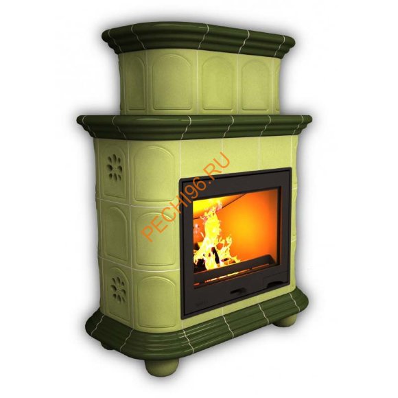 Печь-камин КимрПечь Прованс центральный двухъярусный Олива