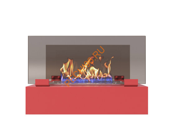 Биокамин Русский огонь Фаворит настольный красный Биокамин Русский огонь Фаворит настольный красный