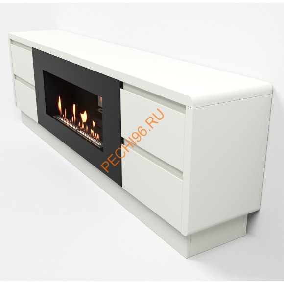 Биокамин Firelight BFP/P-1700 Lux с тумбой, белый
