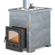 Чугунная банная печь Эверест 24 Легкий пар (280) Талькохлорит, S-40 Чугунная банная печь Эверест 24 Легкий пар (280) Талькохлорит, S-40