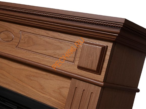 Электрокамин Electrolux Sphere Plus EFP/P-3320RLS с порталом Firelight Bianco 30, дуб