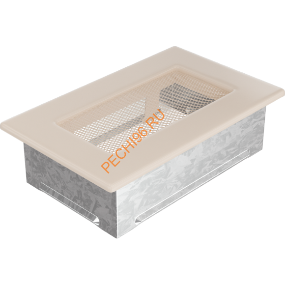 Вентиляционная решетка Kratki 17K 110х170 мм кремовый Вентиляционная решетка Kratki 17K 110х170 мм кремовый