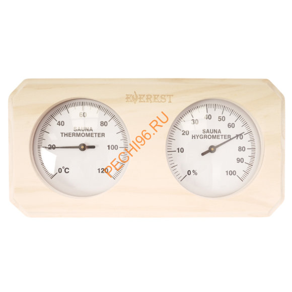 Термогигрометр EVEREST, сосна (TG-11)