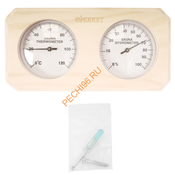 Термогигрометр EVEREST, сосна (TG-11)