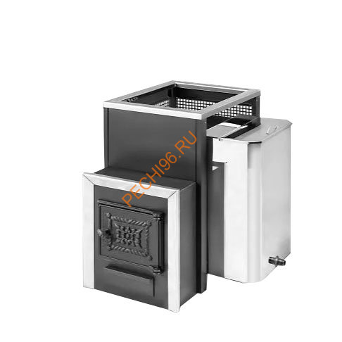 Печь банная Радуга 21Б под бак слева сталь 4 мм Печь банная Радуга 21Б под бак слева сталь 4 мм