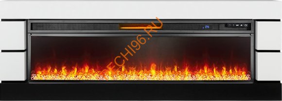 Электрокамин Royal Flame Modern 60 белый с черным с очагом Vision 60 LED FX