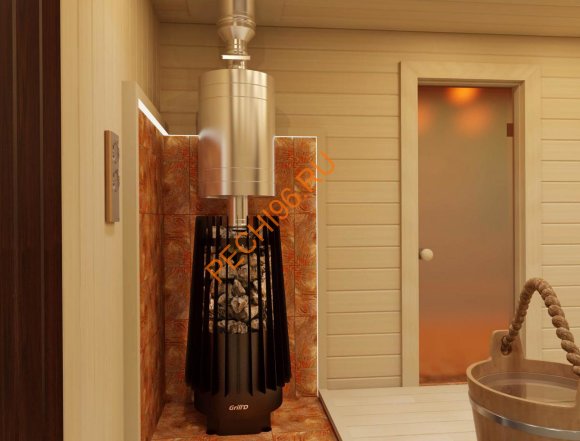 Печь банная Grill’D Cometa Vega 180 long black