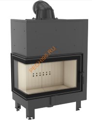 Каминная топка Kratki MBO/L/BS/SG, 15 кВт, гнутое стекло Каминная топка Kratki MBO/L/BS/SG, 15 кВт, гнутое стекло