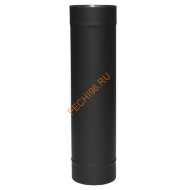 Труба ВУЛКАН VBR 0,5 м, D115 мм, нерж 0.8, черная Труба ВУЛКАН VBR 0,5 м, D115 мм, нерж 0.8, черная