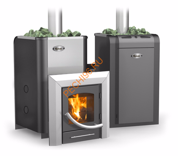 Печь банная Ермак-Элит 20-ПС с конвектором