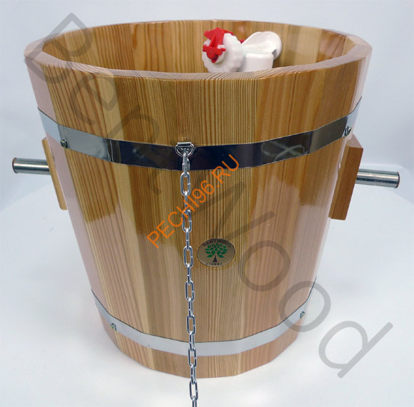 Обливное устройство BentWood из лиственницы 12 литров Обливное устройство BentWood из лиственницы 12 литров