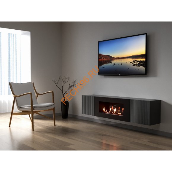 Биокамин Firelight BFP-P1700L с тумбой, графит Биокамин Firelight BFP-P1700L с тумбой, графит