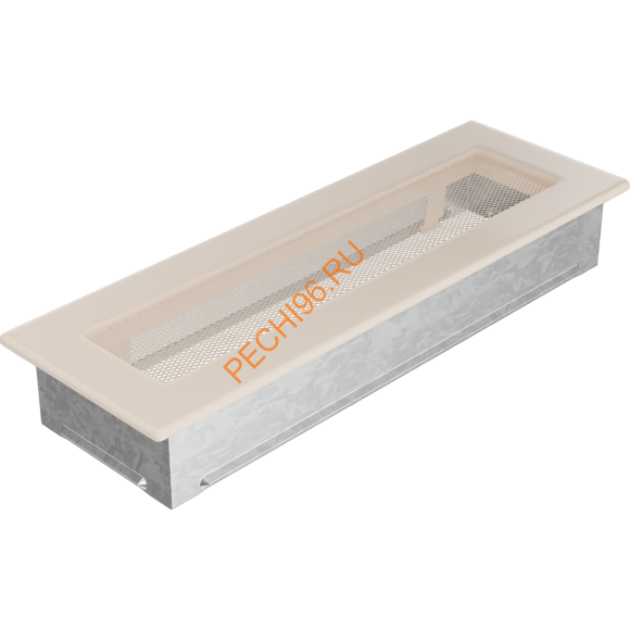 Вентиляционная решетка Kratki 32K 110х320 мм кремовый