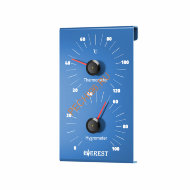 Термогигрометр EVEREST BLUE, алюминий (TG-29) Термогигрометр EVEREST BLUE, алюминий (TG-29)