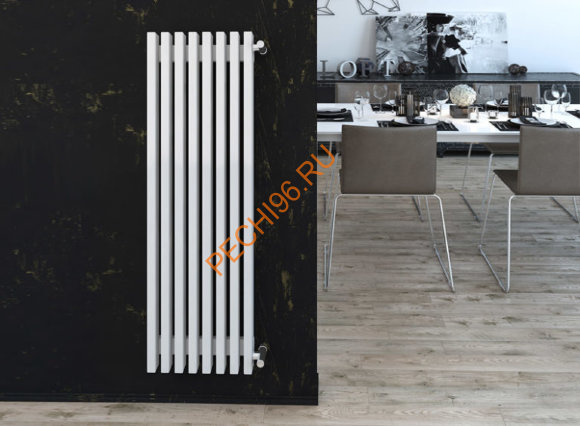 Радиатор трубчатый Loten Grey V 380/750 8 с боковое подключение Радиатор трубчатый Loten Grey V 380/750 8 с боковое подключение