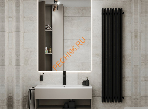 Радиатор трубчатый Loten Grey V 380/750 8 с боковое подключение Радиатор трубчатый Loten Grey V 380/750 8 с боковое подключение