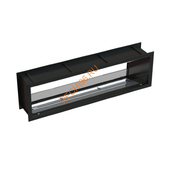 Биокамин сквозной 1700х400-500х250-300, стекло тонированное Биокамин сквозной 1700х400-500х250-300, стекло тонированное