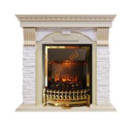 Электрокамин Dimplex Dublin с очагом Atherton слоновая кость Электрокамин Dimplex Dublin с очагом Atherton слоновая кость