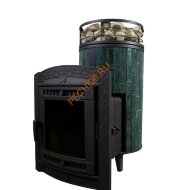 Печь банная Атмосфера L Верде Гватемала ламель+сетка