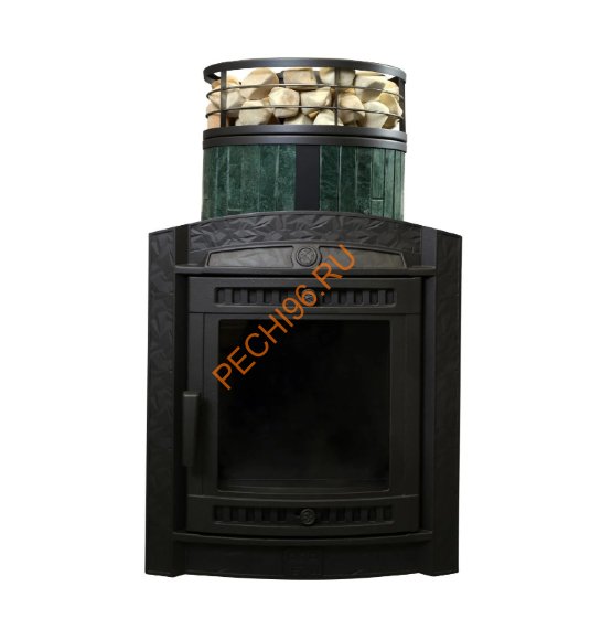 Печь банная Атмосфера L Верде Гватемала ламель+сетка