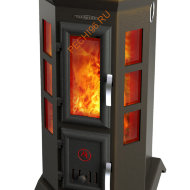 Отопительно-варочная печь-камин ТМФ Статика Секста