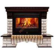 Электрокамин RealFlame Country 26 AO с очагом 3D Novara 26