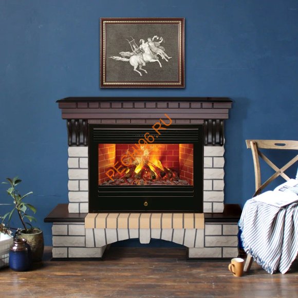 Электрокамин RealFlame Country 26 AO с очагом 3D Novara 26 Электрокамин RealFlame Country 26 AO с очагом 3D Novara 26