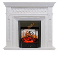Электрокамин Royal Flame Alexandria белый дуб с очагом Majestic FX M Электрокамин Royal Flame Alexandria белый дуб с очагом Majestic FX M