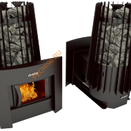 Печь банная Grill’D Cometa Vega 180 window black