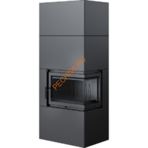Каминокомплект Kratki SIMPLE Box черный с топкой BS
