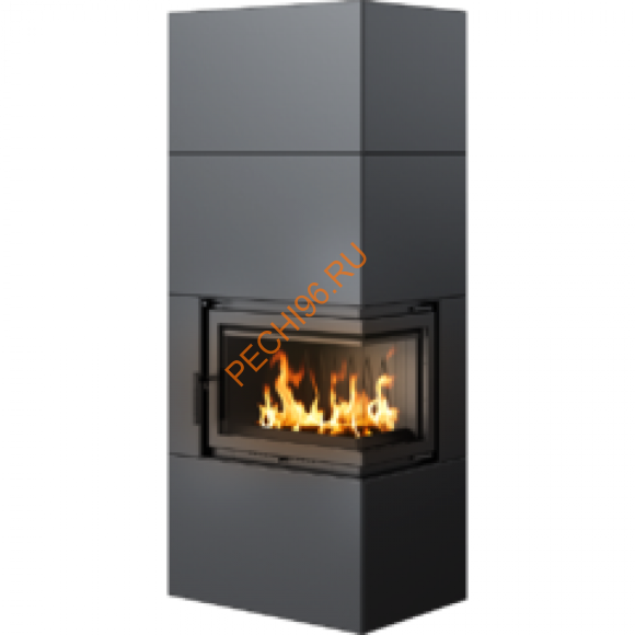 Каминокомплект Kratki SIMPLE Box черный с топкой BS
