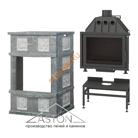 Камин ASTON 700 «PILLAU» Н-1276 Талькохлорит