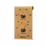 Термогигрометр EVEREST GOLD, алюминий (TG-25) Термогигрометр EVEREST GOLD, алюминий (TG-25)
