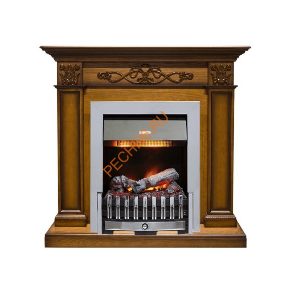 Электрокамин Dimplex Verona с очагом Danville Chrome FB2 античный дуб