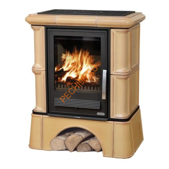 Печь-камин ABX Bavaria K кафельный цоколь вставка Комбо