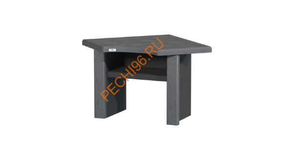 Стол разделочный Барбекю центр Боярин угловой Графит