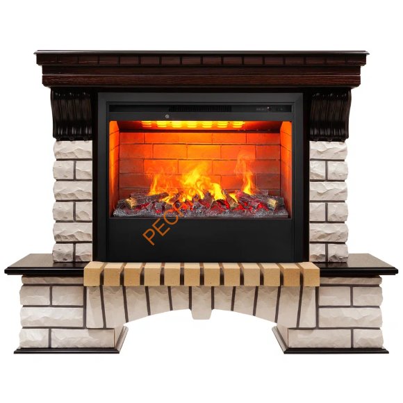 Электрокамин RealFlame Country 26 AO с очагом 3D Helios 26