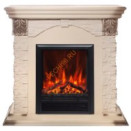 Электрокамин RealFlame Dublin LUX WT с очагом Eugene Электрокамин RealFlame Dublin LUX WT с очагом Eugene