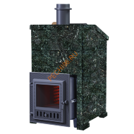 Печь банная Гефест GFS ЗК 25М в облицовке Президент 1000/50 Пироксенит