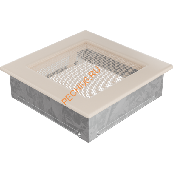 Вентиляционная решетка Kratki 17K 170х170 мм кремовый Вентиляционная решетка Kratki 17K 170х170 мм кремовый