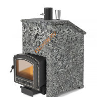 Печь банная Везувий Легенда Ретро 224 в облицовке Пироксенит Элит