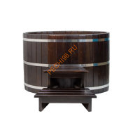 Купель НКЗ OPTIMA круглая из кедра d180 Купель НКЗ OPTIMA круглая из кедра d180
