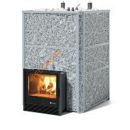 Печь банная ИзиСтим Ялта 100 К Модерн серая