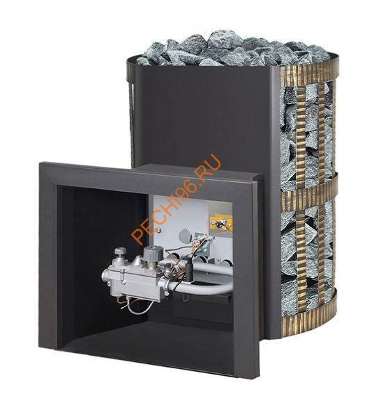 Печь банная Везувий СКИФ Ковка газодровяная 18 (ДТ-3) Печь банная Везувий СКИФ Ковка газодровяная 18 (ДТ-3)